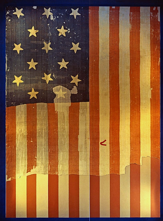 Star Spangled Banner - Smithsonian Institute - ca 1964