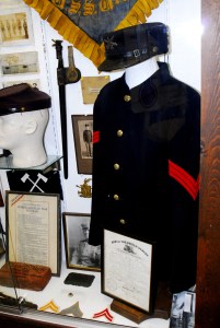 At first glance, Sgt. Gustave Blaither's Spanish American War Uniform Group (located at the Indiana Military Museum) seems to be a normal SpanAm War group display