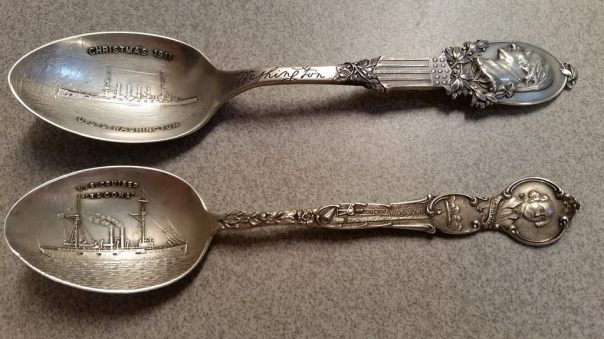 Sterling Navy Spoons