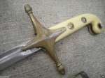 Note the unique handle and hilt of the Mameluke. This example is a World War I-era sword (eBay photo).