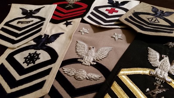 Chief petty officer rating badges